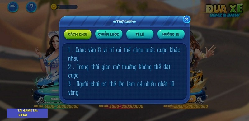 Đua Xe CF68